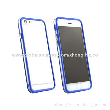 TPU with PC design bumper case for iPhone 6